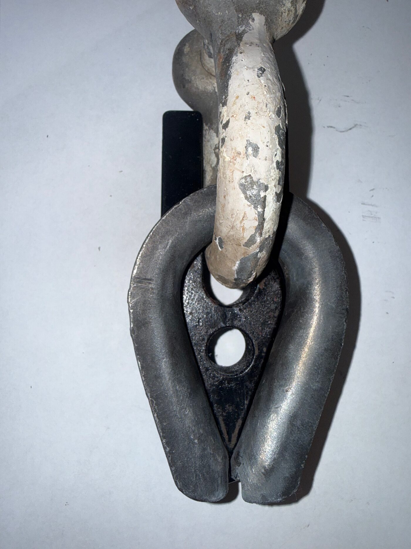 Clamp around the thimble
